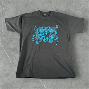 Vintage Ego Trip Shirt Mens XL Black Blue 90s Band Tee Blues With‎ An Attitude